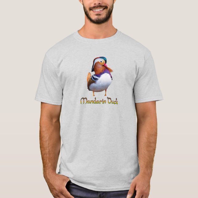 Camisa T de Pato de mandarim (Frente)