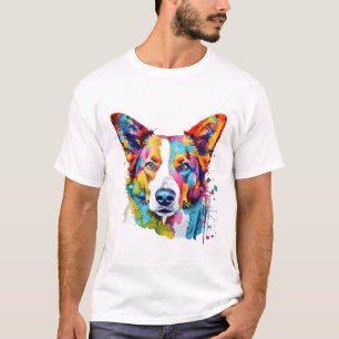 Camisa T De Rosto De Cachorro