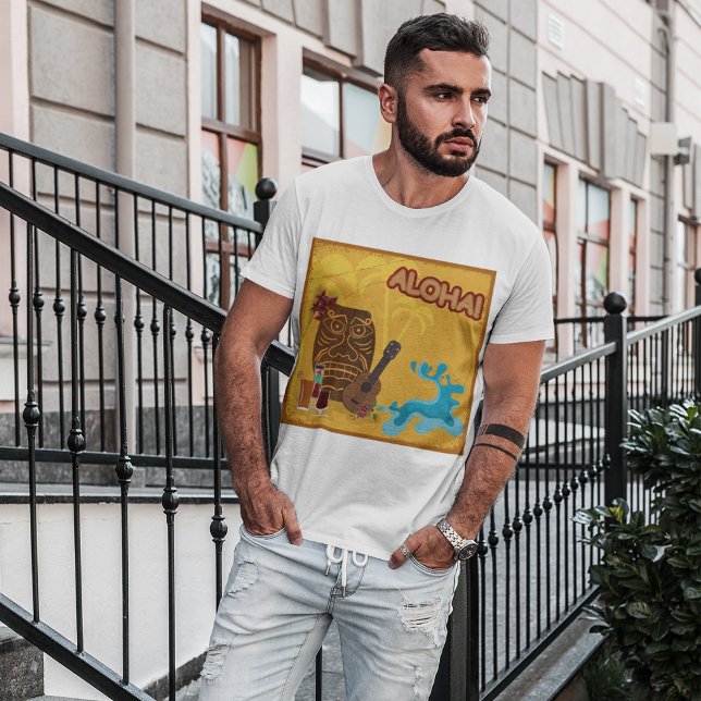 Camisa T de Vacinação Havaiana Aloha (Criador carregado)