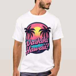 Camisa T de Waikiki Beach Men