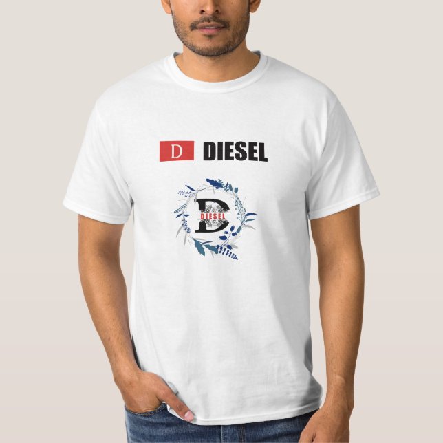 Camisa T diesel (Frente)