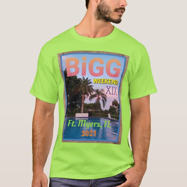 Camisa T do BiGG Weekend XIX (Frente)