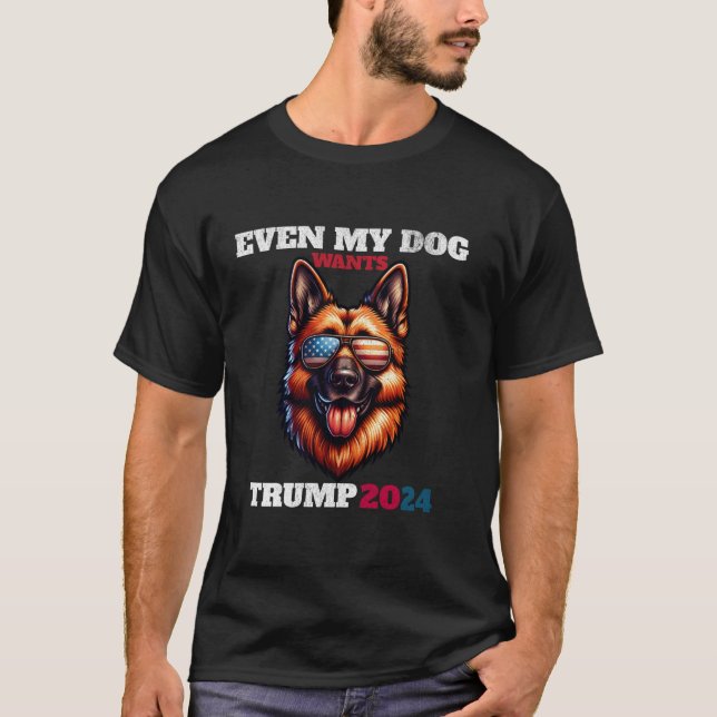 Camisa T do cão (Frente)
