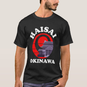 Camisa T do Castelo Shuri de Okinawa Haisai