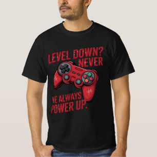 Camisa T do Controlador de Jogador Motivacional
