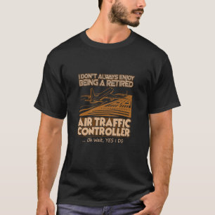Camisa T Do Controlador De Tráfego Aéreo Aposent