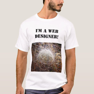 Camisa T do Design Web