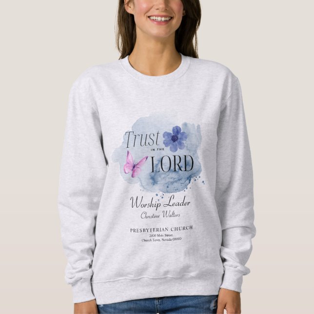 Camisa T do Grupo Cristão Personalizável (Frente)