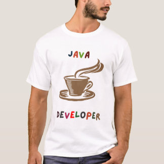 Camisa T do Java Developer Men