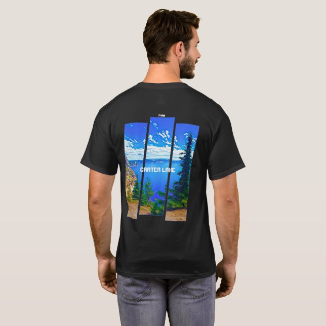 Camisa T do Lago Cratera de Ioan (Parte Traseira Completa)