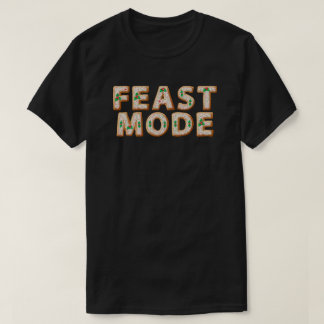 Camisa T do Modo de Banquete de Cookie de Natal