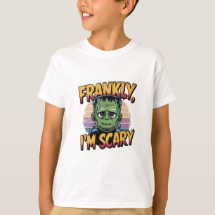 Camisa T do monstro do Halloween Frankenstein
