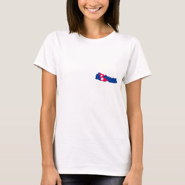 Camisa T do Nepal (Frente)