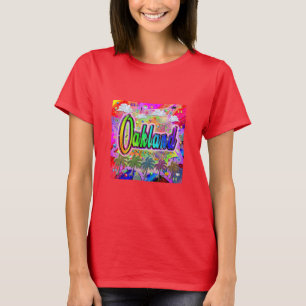 Camisa T do Oakland Vista Express