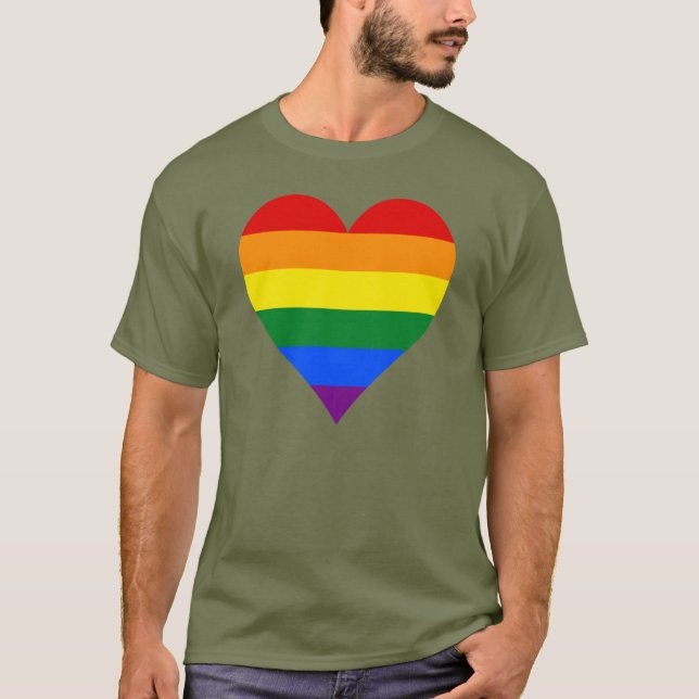 Camisa T do Orgulho LGBT (Frente)