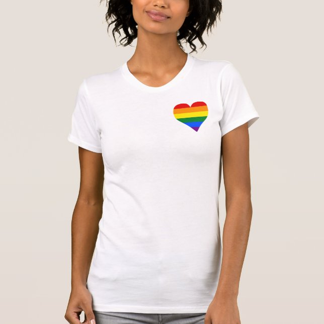 Camisa T do Orgulho LGBT (Frente)