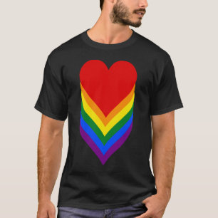 Camisa T do orgulho LGBT