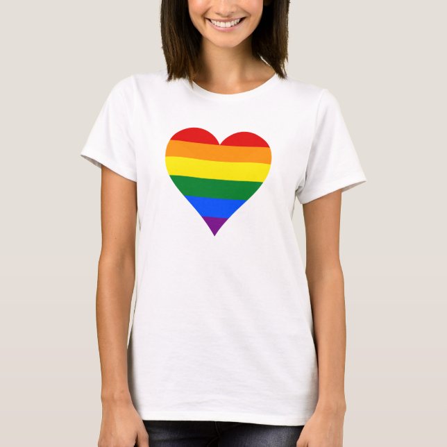Camisa T do Orgulho LGBT (Frente)