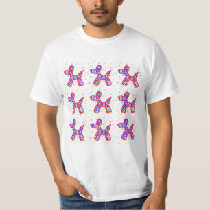 Camisa T do Partido 2 dos Cães dos Balões