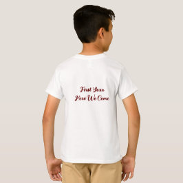 Camisa T do primeiro ano