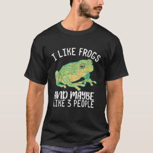 Camisa T do Sapo Gráfico Distante
