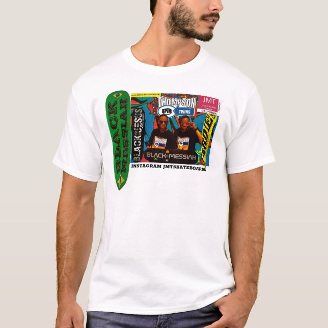 Camisa T do SKATEBOARD TST JMT (Frente)