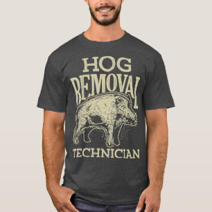 Camisa T do Técnico de Remoção de Cachorros Por