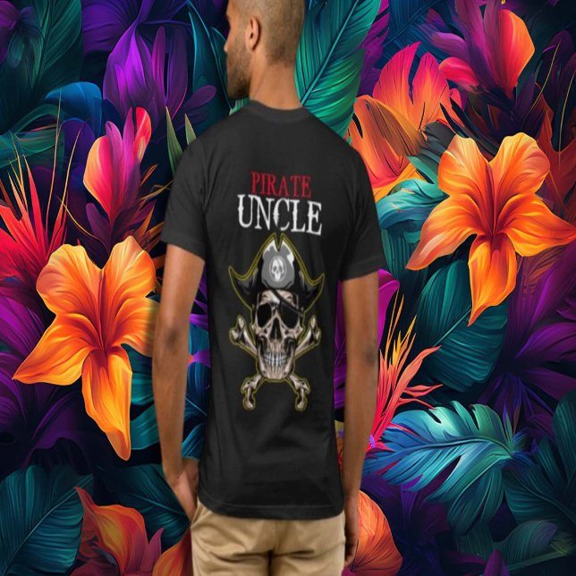 Camisa T do TIO do Partido do Crânio Pirata (Criador carregado)