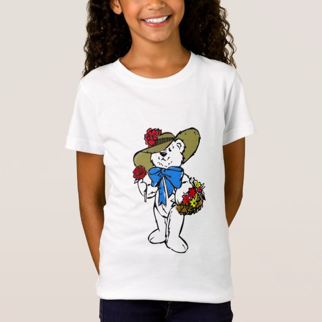 Camisa T do Urso Flor Cujo (Frente)