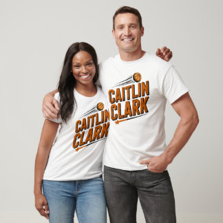 Camisa T do Ventilador de Basquete Caitlin Clark