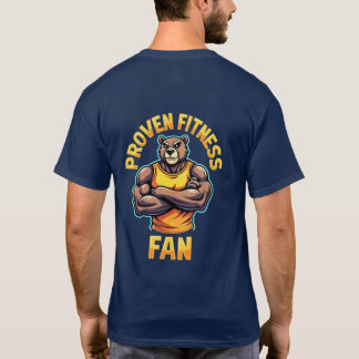 Camisa T do ventilador de Malhação comprovada - Dê