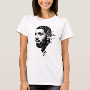 Camisa T Do Ventilador Do Pescoço Redondo Branco -