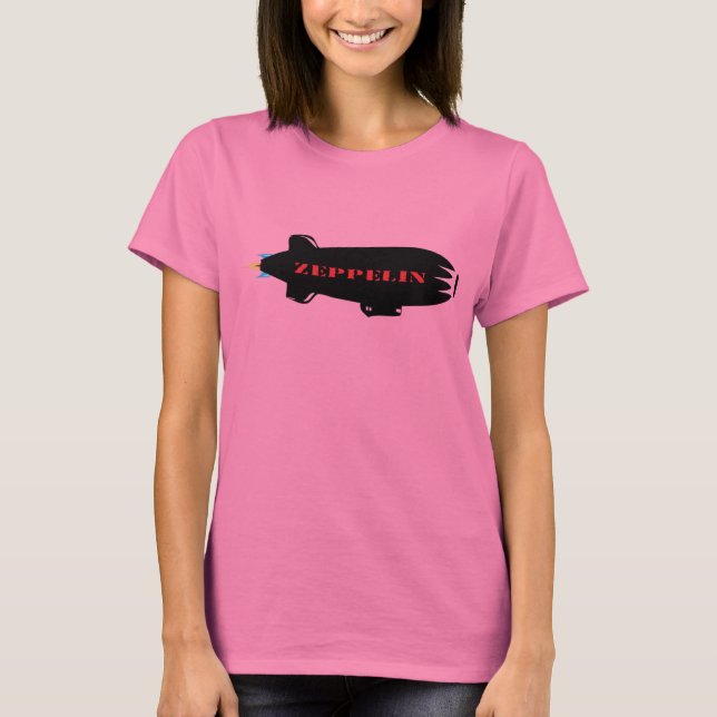 Camisa T do Zeppelin Retroativo (Frente)