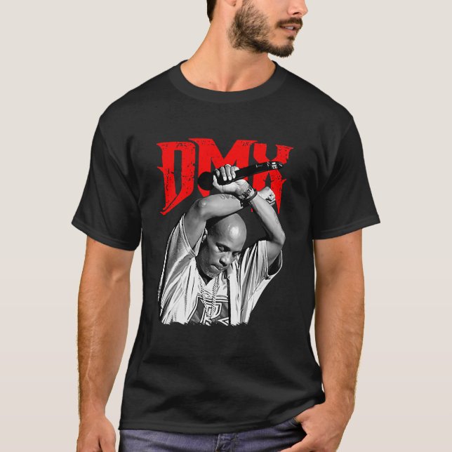 Camisa T essencial de camiseta DMX LEGEND (Frente)