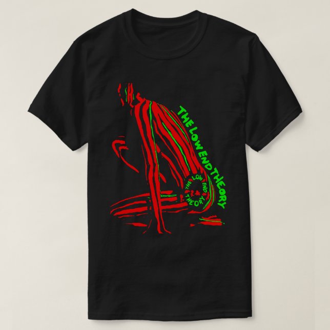 Camisa T Essencial de Teoria Baixa (Frente do Design)