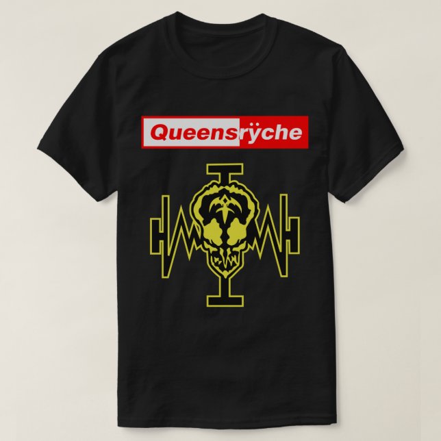 Camisa T Essencial QUEENSRYCHE (Frente do Design)