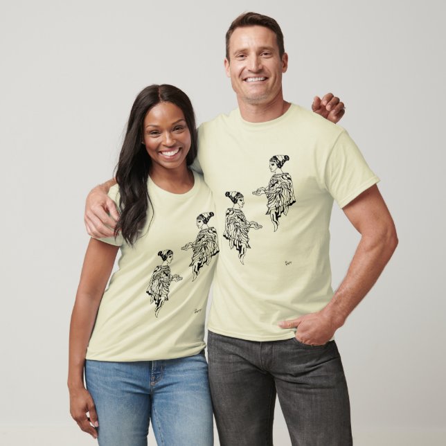 Camisa T : Estátua grega (Unissex)