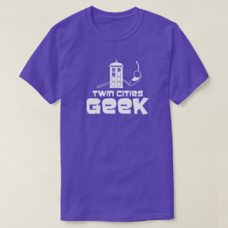 Camisa T-Geek das Cidades Gêmeas (Unisex)