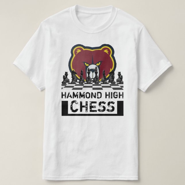 Camisa T HAMMOND HIGH CHESS (Frente do Design)