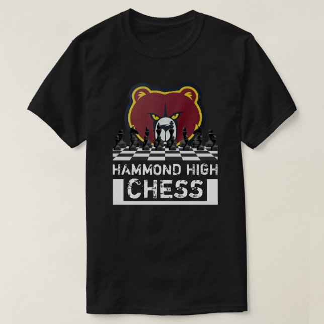 Camisa T HAMMOND HIGH CHESS (Frente do Design)