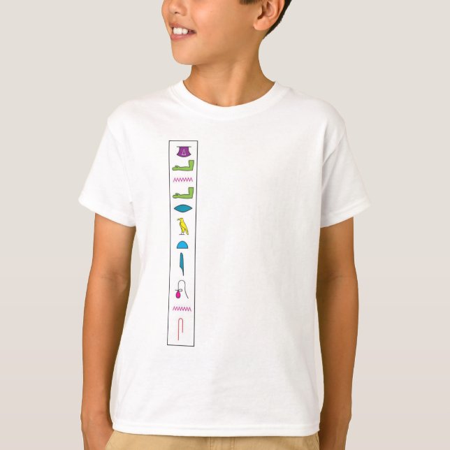 Camisa T HIEROGLYPH Crianças (Frente)