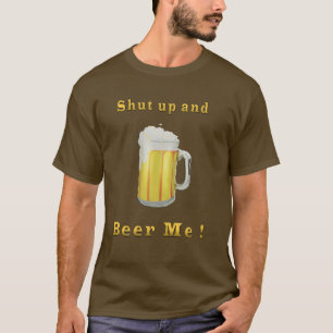 Camisa T-humor de cerveja