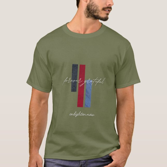 Camisa T Inspiracional e Sensível (Frente)