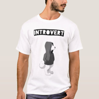 Camisa T Introduvertida Mais Longa