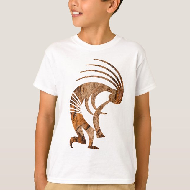Camisa T-Kokopelli Nativa Americana do Sudoeste (Frente)