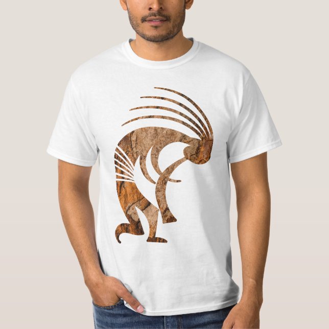 Camisa T-Kokopelli Nativa Americana do Sudoeste (Frente)