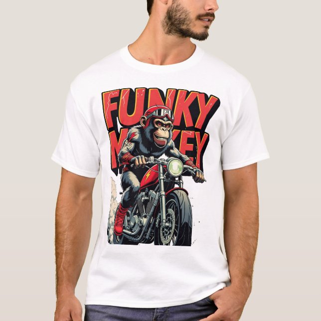 Camisa T MACACO FUNKEY (Frente)