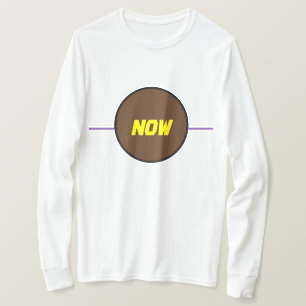 Camisa T marrom do Karamo 