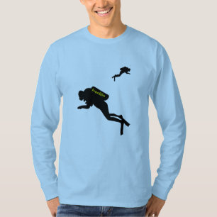 Camisa T - Mergulhadores Scuba