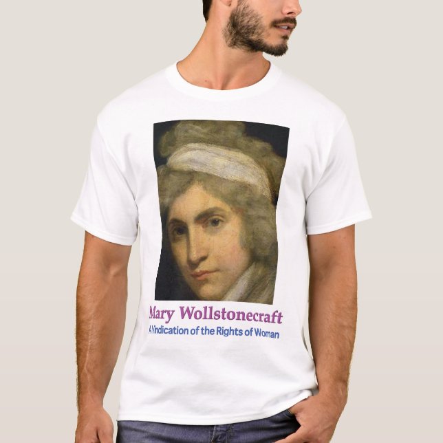 Camisa T mostrando a Mary Wollstonecraft (Frente)